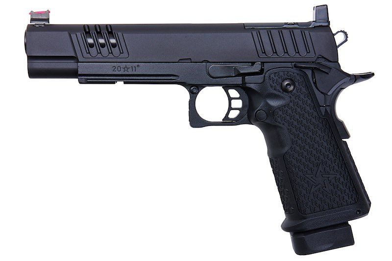 EMG STACCATO LICENSED XL 2011 GBB AIRSOFT PISTOL (MODEL: VIP GRIP / CNC VER)