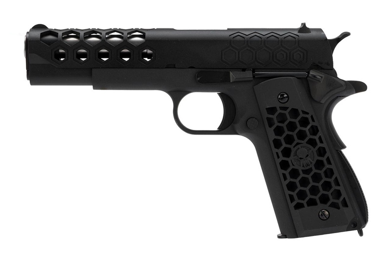 WE | M1911 HEX CUT CUSTOM (BLACK)