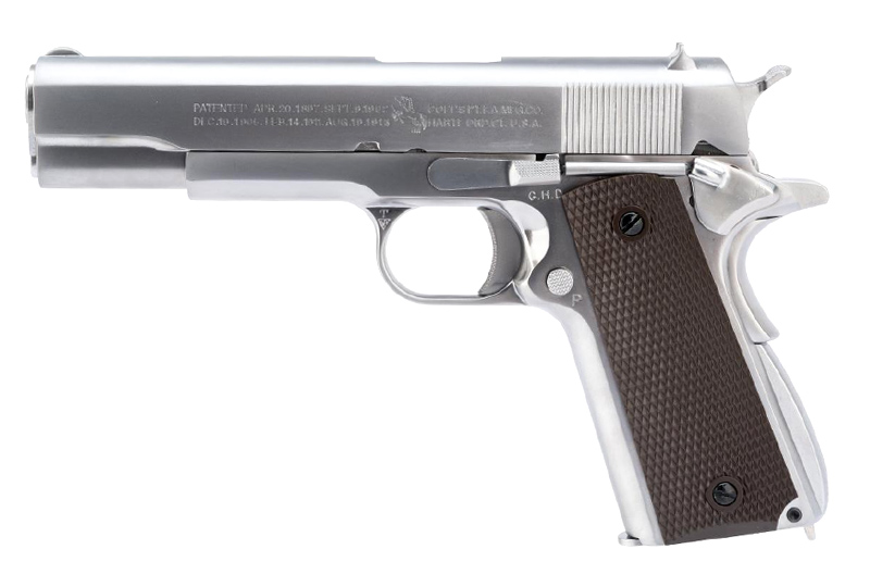 Cybergun | Colt M1911 GBB Pistol - Silver (by AW CUSTOM)